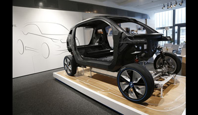 2013 BMW i3 Premium Electric Sedan with Optional Range Extender structure